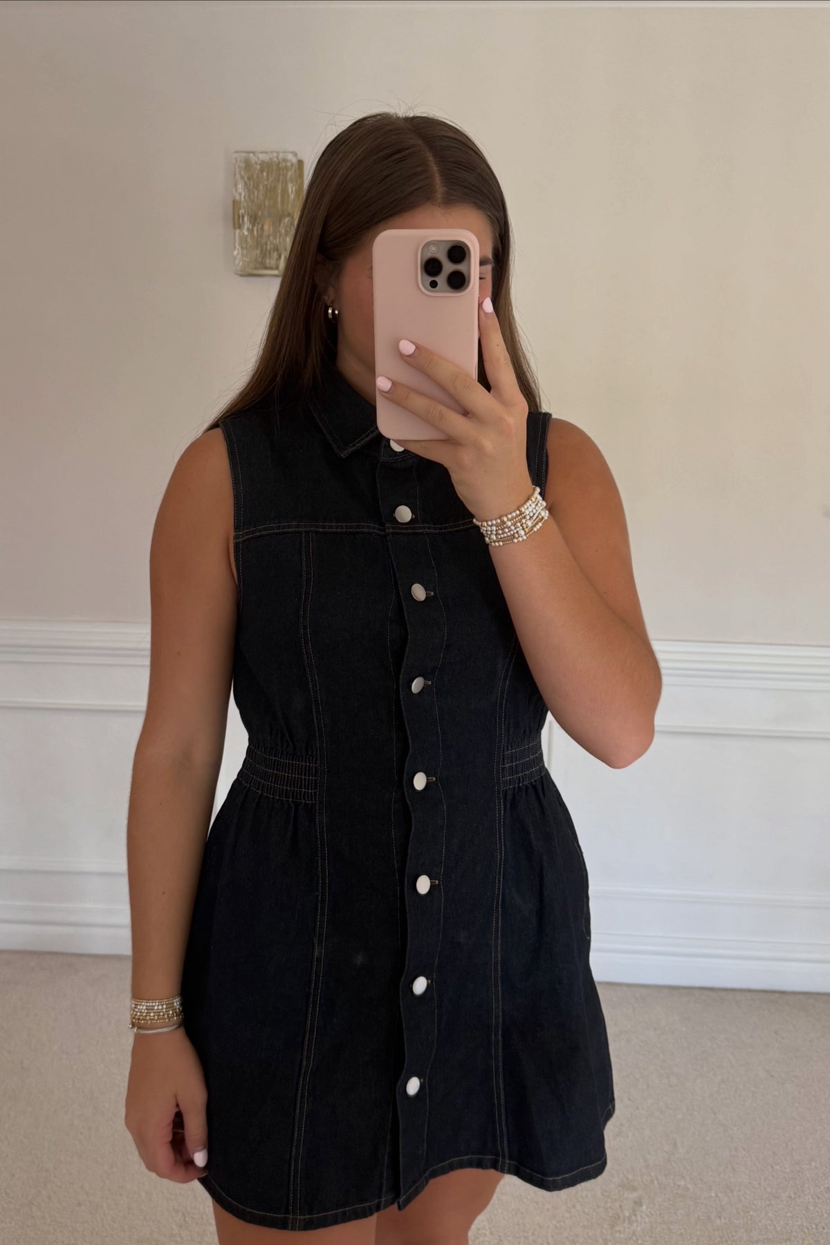 Denim dress