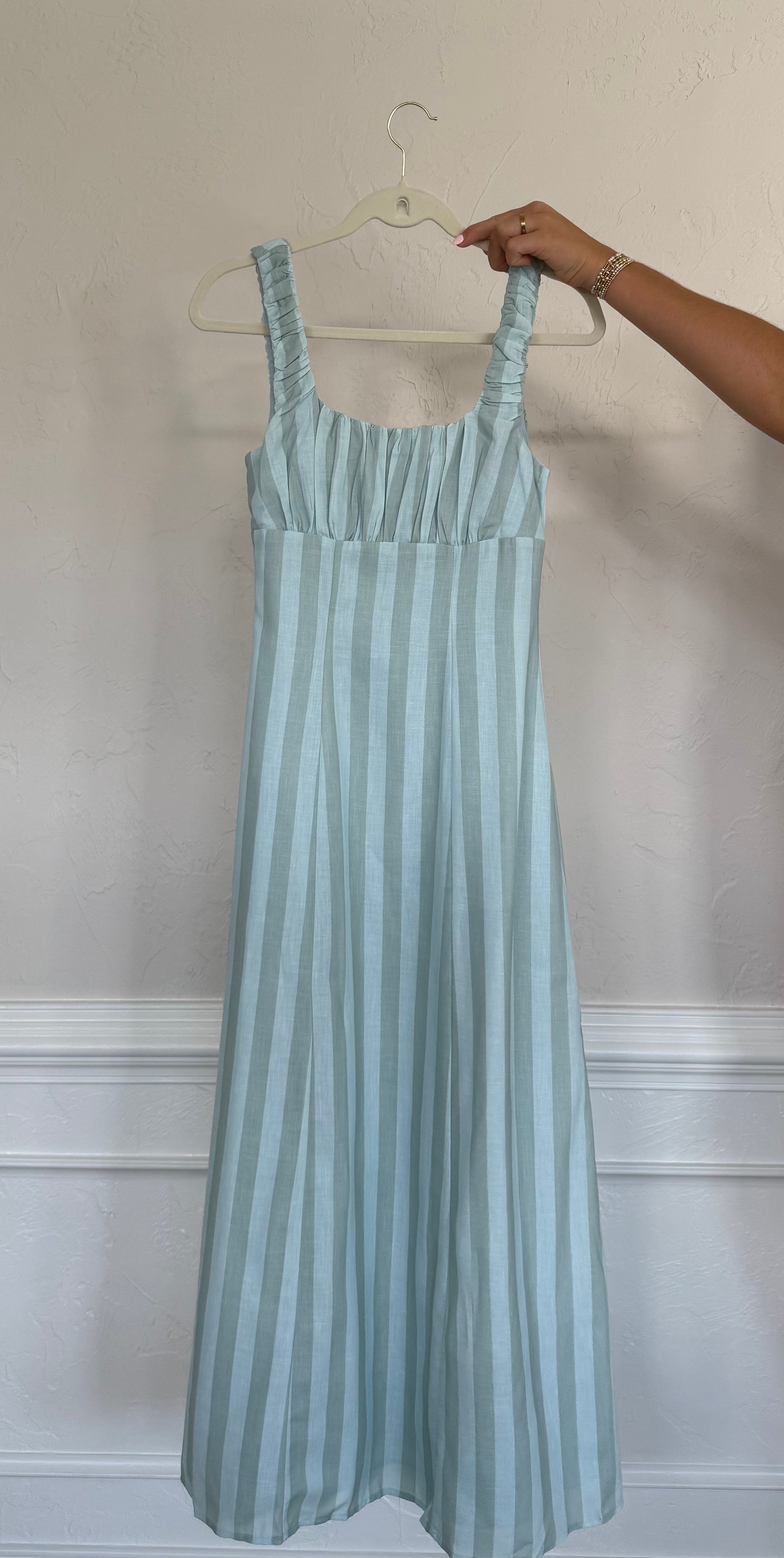Aqua Maxi dress